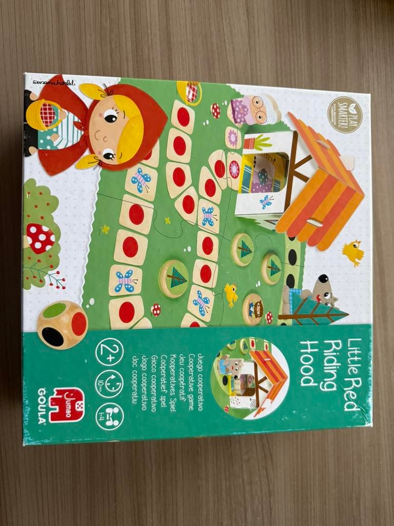 Jumbo Roodkapje bordspel, Hobby en Vrije tijd, Ophalen, Gebruikt