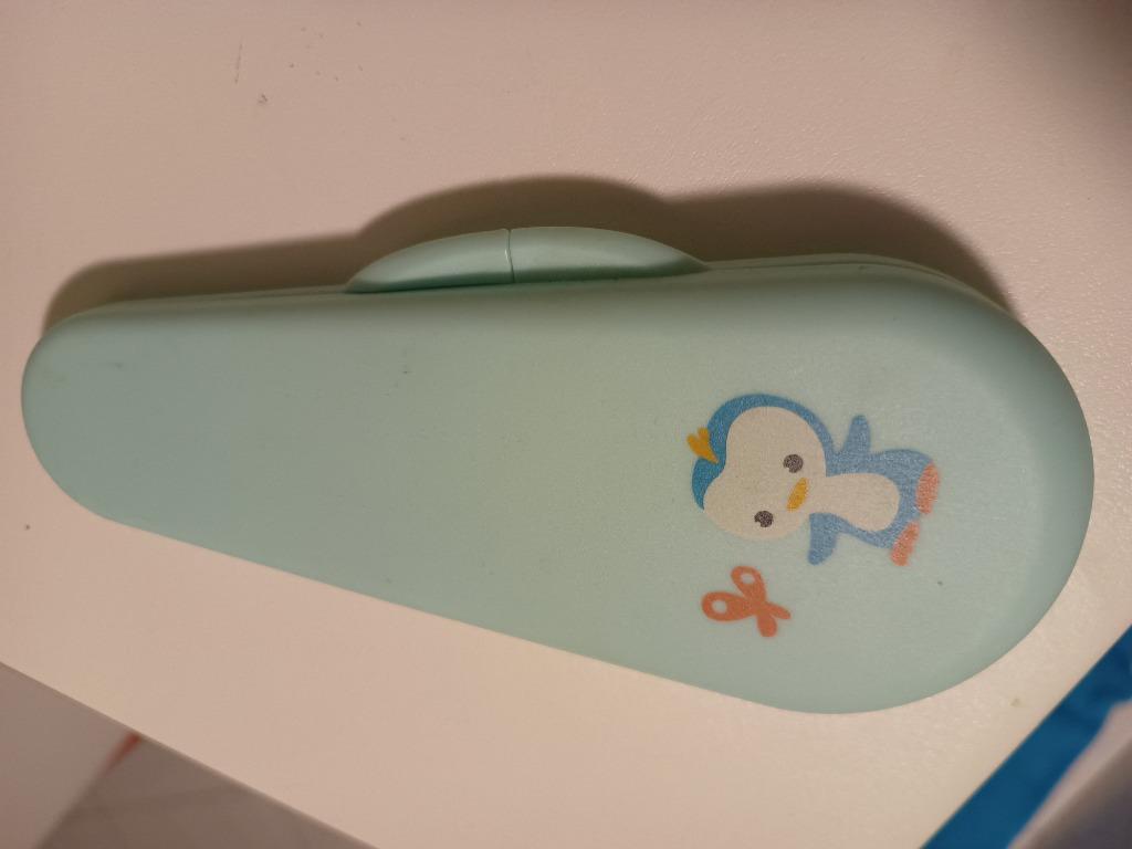 Manicureset baby + haarborstel baby, Ophalen, Zo goed als nieuw, Overige typen, Bébé-jou