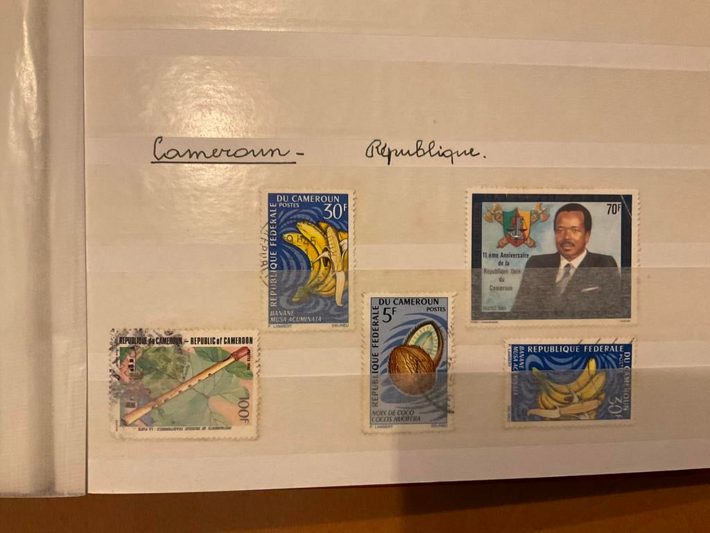 Timbres Cameroun, Enlèvement