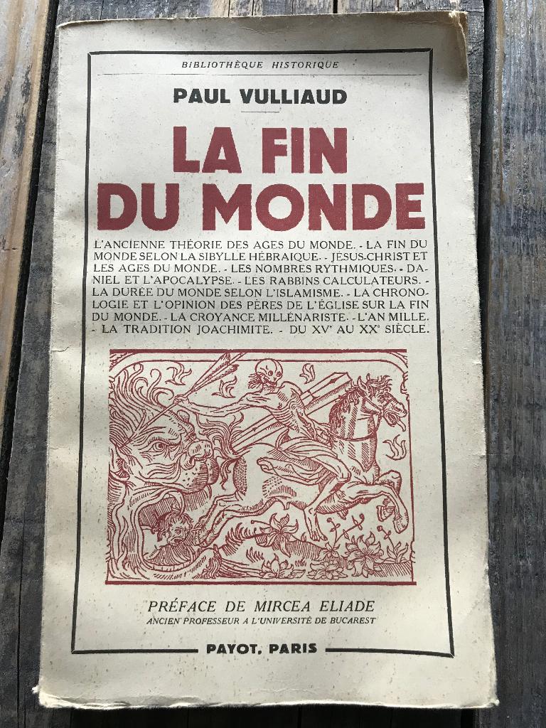 VULLIAUD La fin du monde Sibylle hébraique Apocalypse Islam, Boeken, Godsdienst en Theologie, Gelezen, Ophalen of Verzenden, VULLIAUD