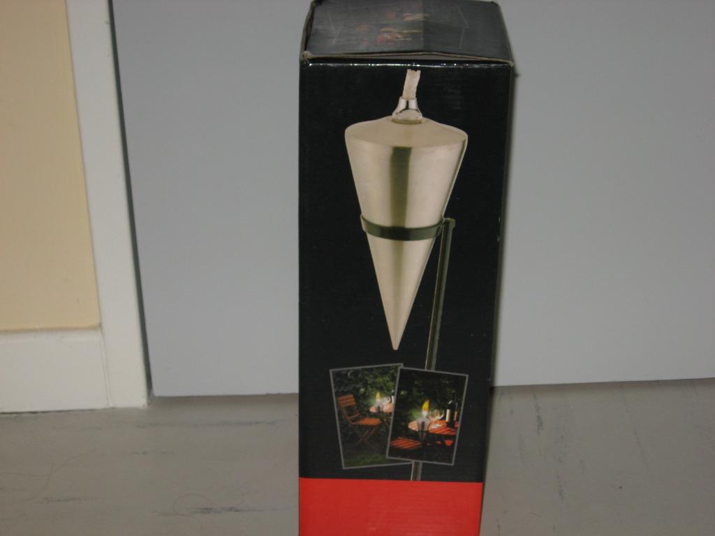 Torche de jardin Blomus (H120 cm x 7 cm de diamètre), Jardin & Terrasse, Torches, Enlèvement ou Envoi, Neuf