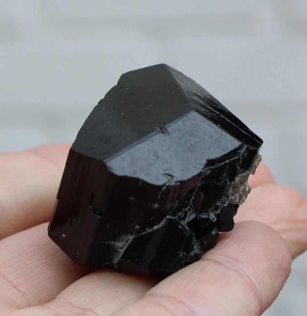 zwarte TOERMALIJN uit ERONGO in NAMIBIE, Ophalen of Verzenden, Mineraal