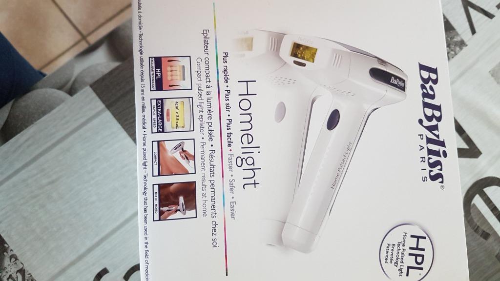 Épilateur Babyliss lumière pulsée, Enlèvement, Comme neuf, Autres types
