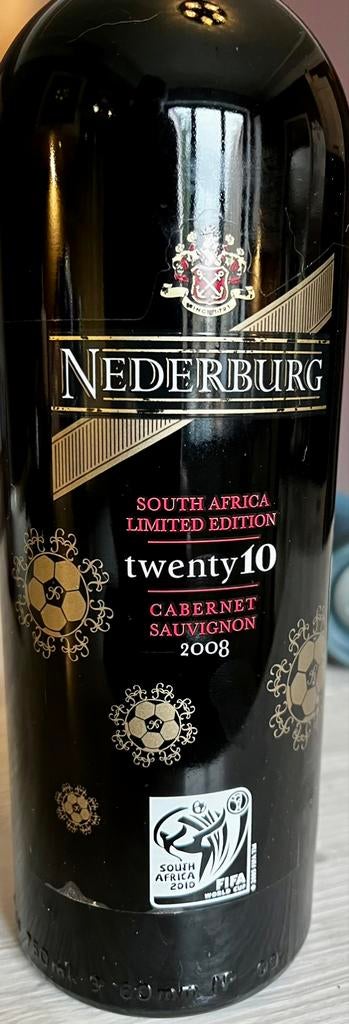 Nederburg Zuid-Afrika FIFA 2010 WK wijn, Verzamelen, Wijnen, Nieuw, Afrika, Vol