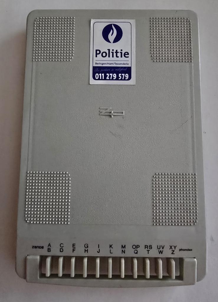 Telefoonregister grijs, Ophalen of Verzenden, Gebruikt