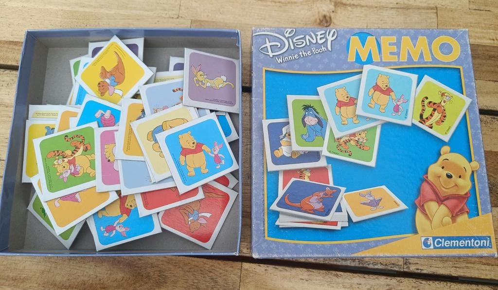 Memory Disney Winnie The Pooh, Enlèvement ou Envoi, Clementoni