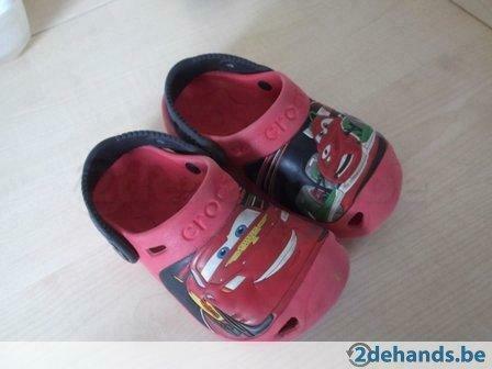 Crocs Cars maat 10-11, Utilisé, Garçon, Autres types