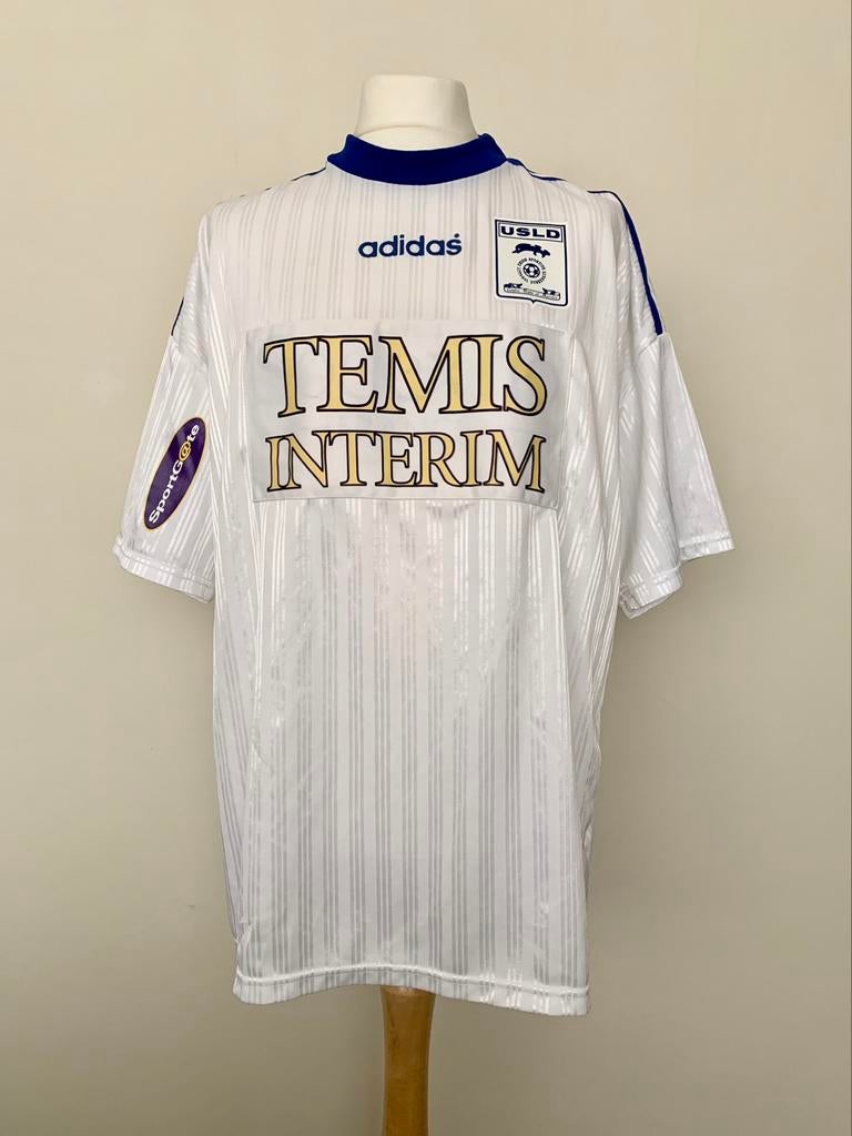 USDL Union Sportive Littoral Dunkerque 90s #13 match worn, Sports & Fitness, Taille XL, Enlèvement ou Envoi, Comme neuf, Maillot