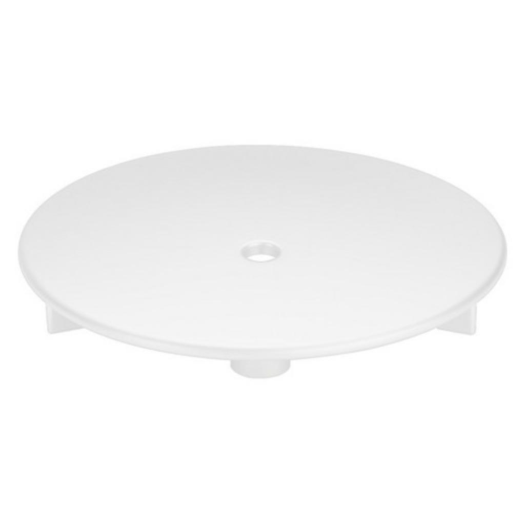 Viega Tempoplex 560805 afdekplaat ø112mm wit (2 st., p.p.st), Doe-het-zelf en Bouw, Buizen en Afvoer, Verzenden, Nieuw, PVC, Afvoer