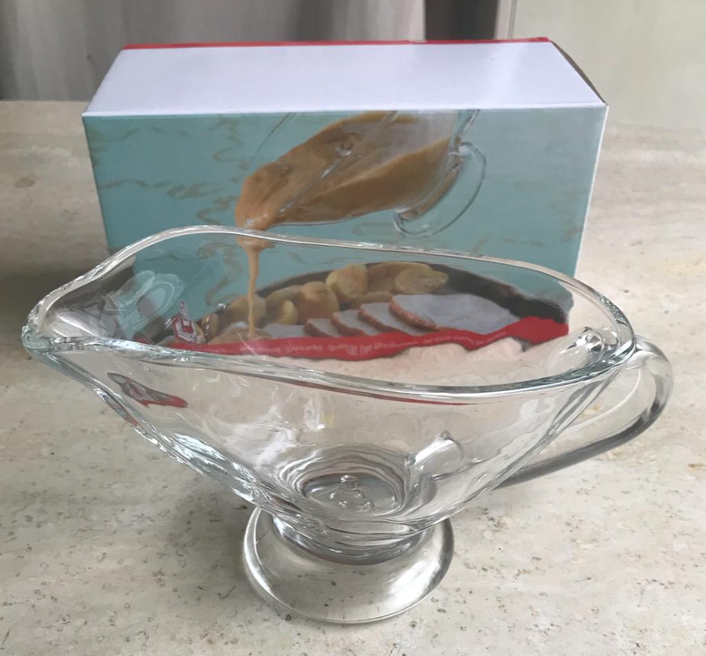 Saucière "Renmans" en verre, Overige typen, Nieuw, Ophalen of Verzenden, Glas