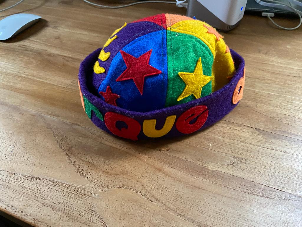 Vintage Chapeau enfant Cirque du Soleil- Saltimboca, Garçon ou Fille, Enlèvement ou Envoi, Cirque du Soleil, Chapeau