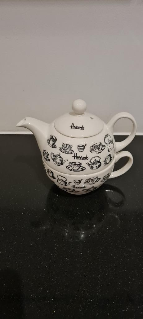 Tea For One "Harrods" Knightsbridge, Ophalen of Verzenden, Zo goed als nieuw