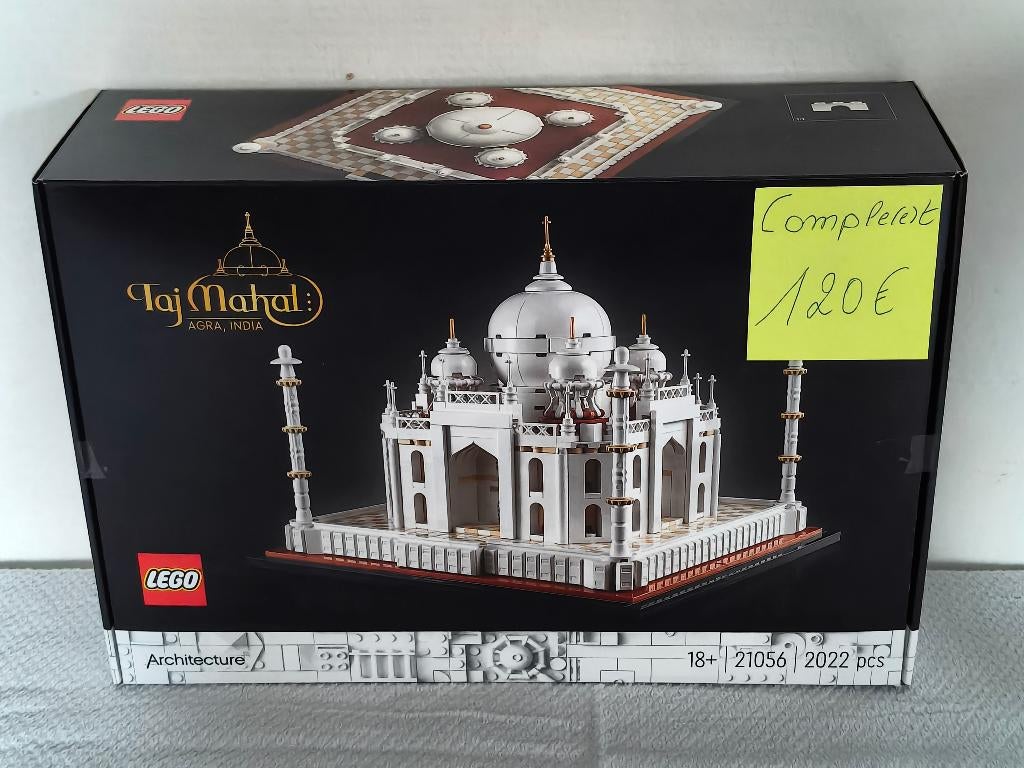 Lego Architecture 21056 Le Taj Mahal, Enlèvement ou Envoi, Utilisé, Lego