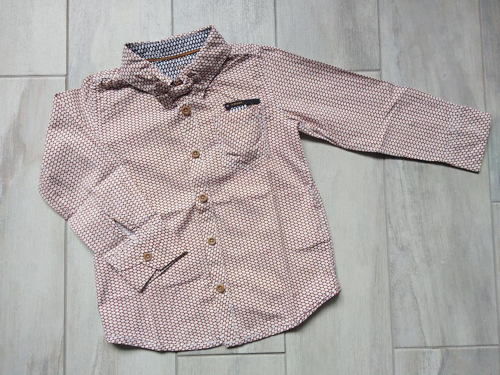 ★ M104 - Chic hemd jbc, Kinderen en Baby's, Kinderkleding | Maat 104, Overhemd of Blouse, JBC, Ophalen of Verzenden, Zo goed als nieuw