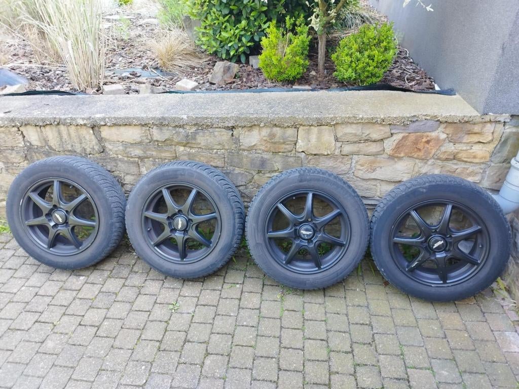 jantes alu Mini pneus hiver Michelin Alpin 175/65 R15, Autos : Pièces & Accessoires, 15 pouces, Pneus et Jantes, Pneus hiver, 175 mm