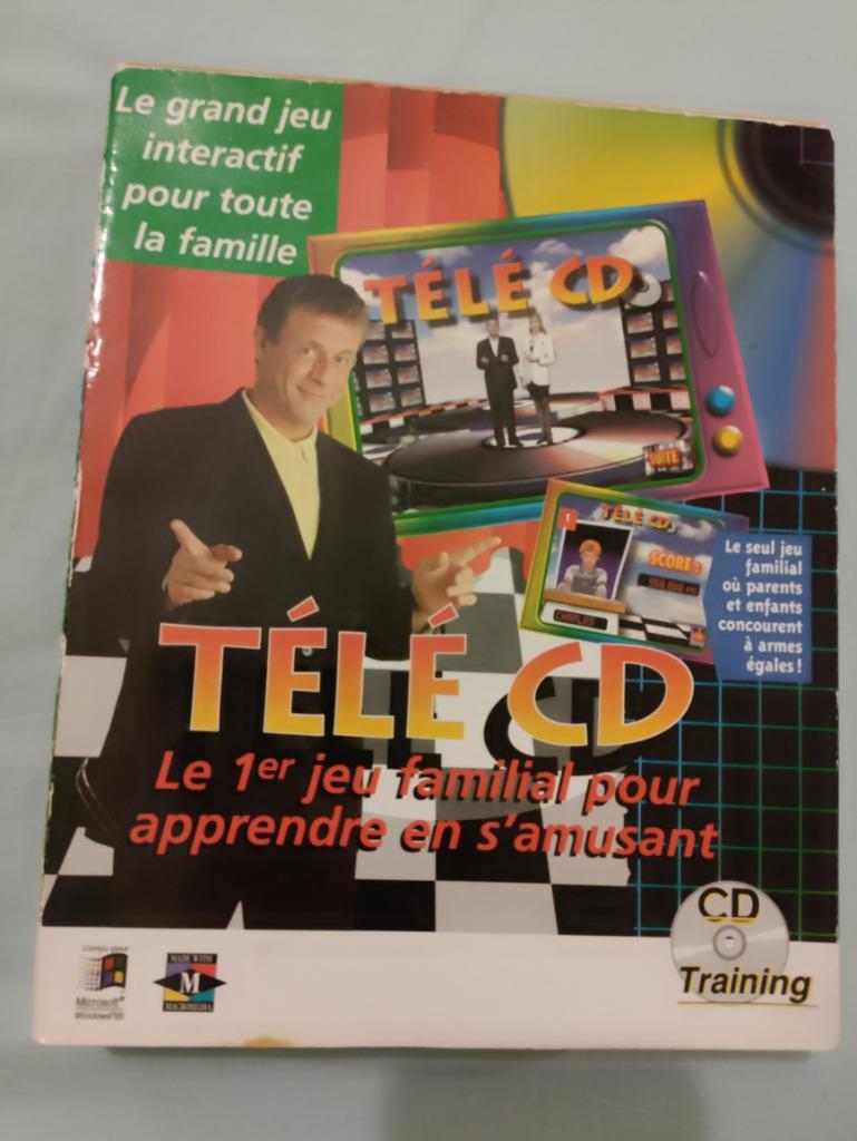 Jeu vintage bigbox Télé CD - PC - FR, Consoles de jeu & Jeux vidéo, Jeux | PC, Enlèvement ou Envoi, 1 joueur, Utilisé, À partir de 3 ans