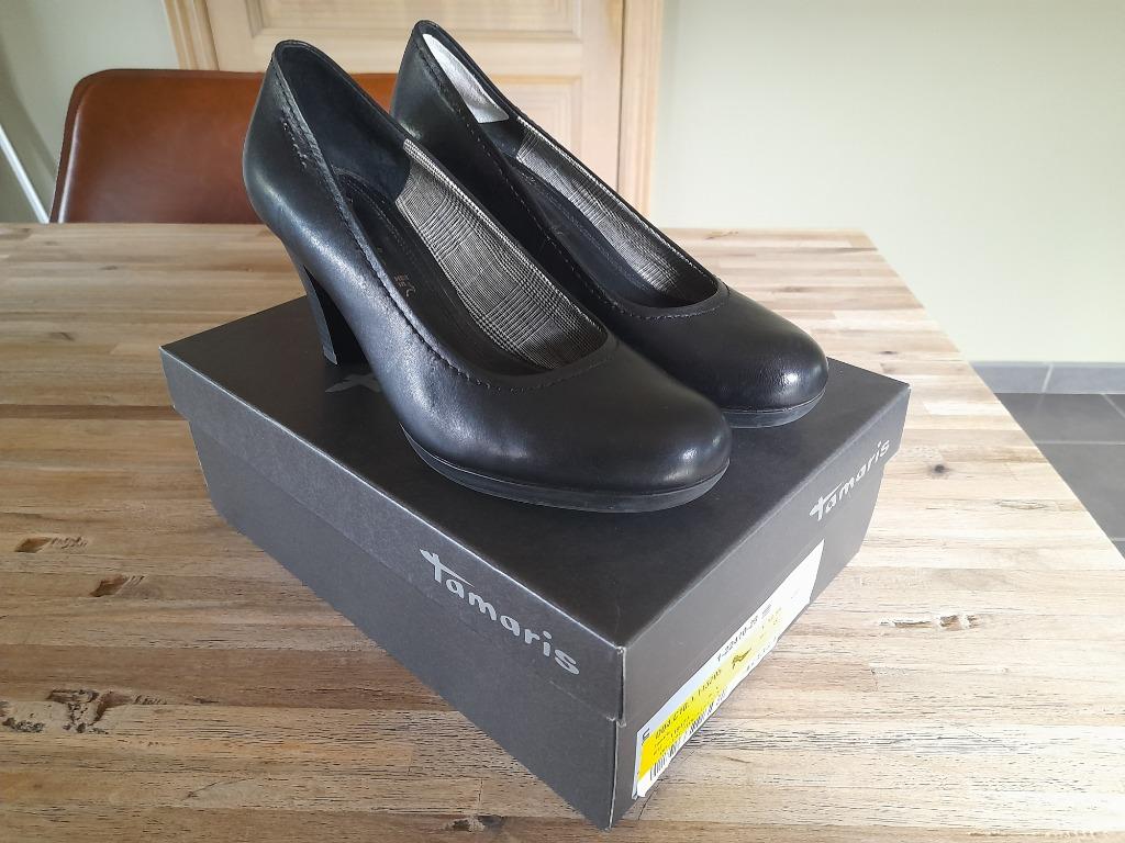 Chaussures Tamaris, escarpins à talons, taille 38, Tamaris, Enlèvement ou Envoi, Escarpins, Comme neuf