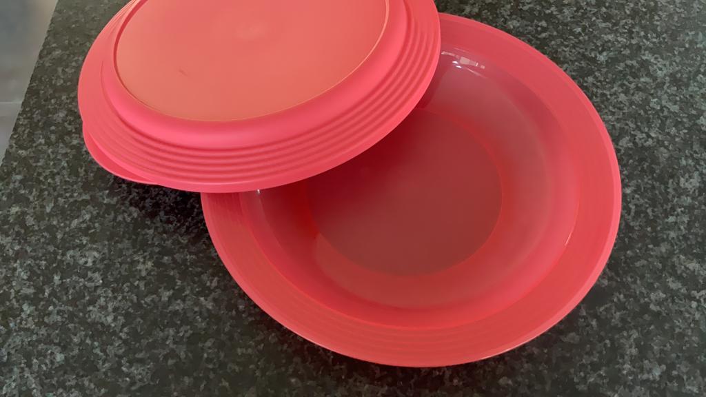 Tupperware groot bord, Huis en Inrichting, Keuken | Tupperware, Ophalen of Verzenden, Zo goed als nieuw