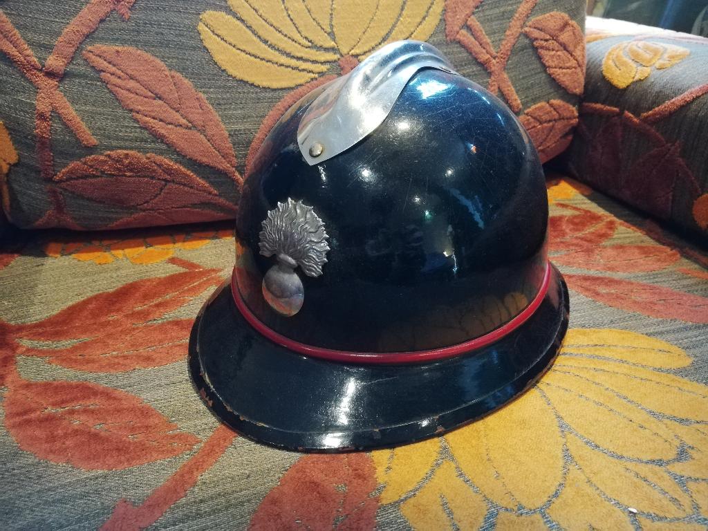 helm Belgische gendarmerie rijkswacht, Verzamelen, Ophalen, Rijkswacht, Helm of Baret