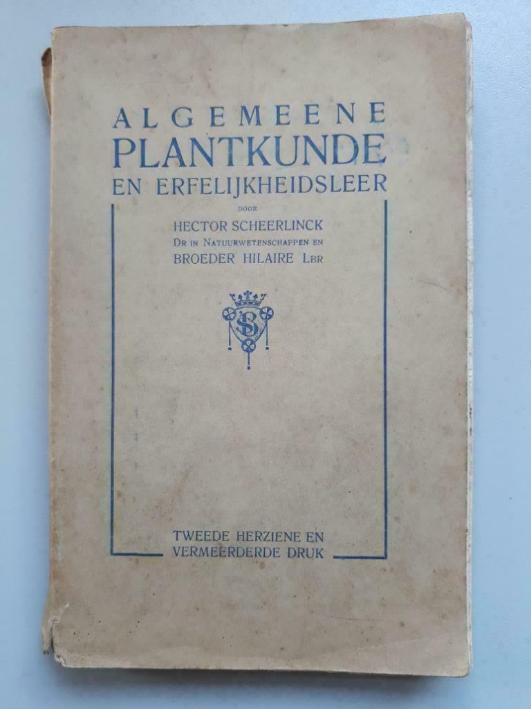 ALGEMENE PLANTENKUNDE EN ERFELIJKHEIDSLEER, Livres, Livres scolaires, Enlèvement ou Envoi, Dessin