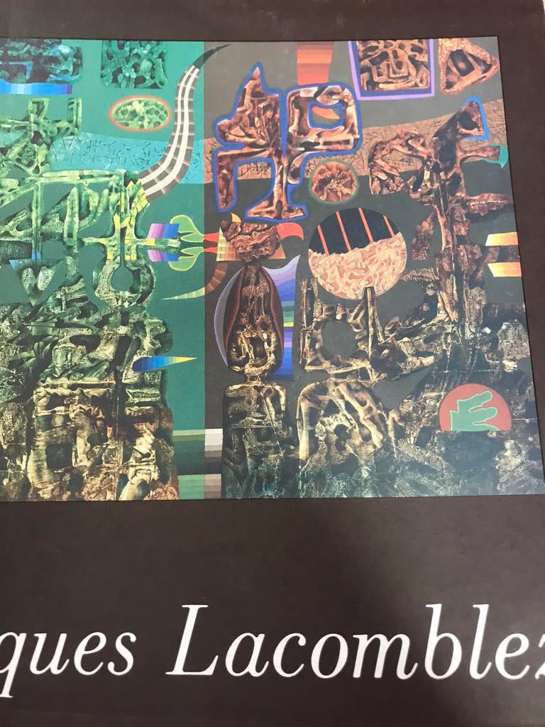 Peintures de Jacques Lacomblez, 75 pages, Enlèvement ou Envoi, Comme neuf, Peinture et dessin