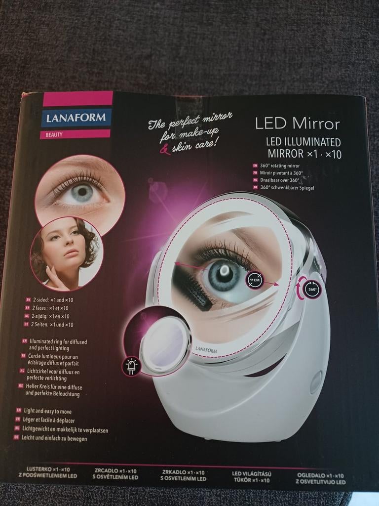 nouveau miroir de maquillage avec éclairage led, Enlèvement ou Envoi