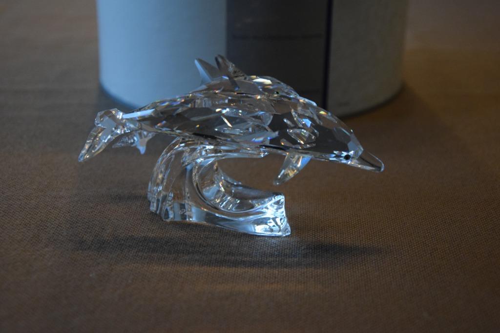 Swarovski Lead me dolphin (153850), Collections, Enlèvement ou Envoi, Neuf, Figurine