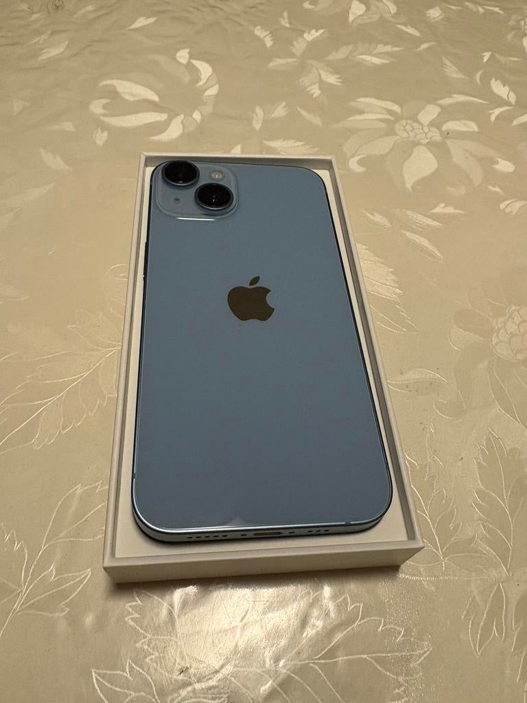 Iphone 14 bleu 128 Go, Enlèvement, Comme neuf, 128 GB, IPhone 14