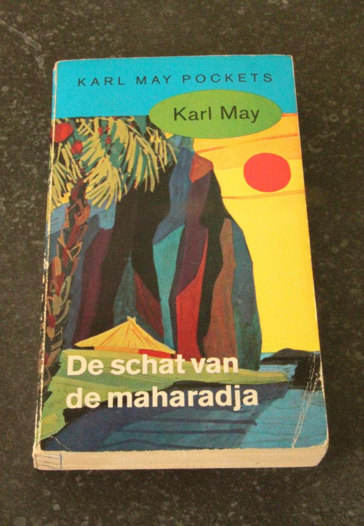 Avonturenboek Karl May De schat van de maharadja, Ophalen of Verzenden, Gelezen, Karl May