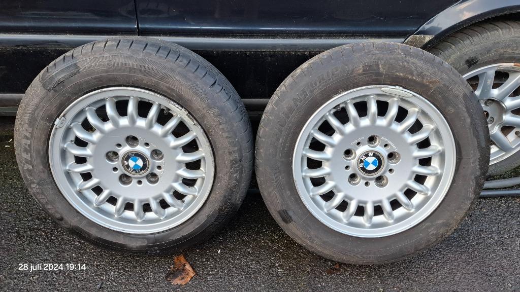 2 jantes BMW E36 Crown Cap, Autos : Pièces & Accessoires, Enlèvement, BMW