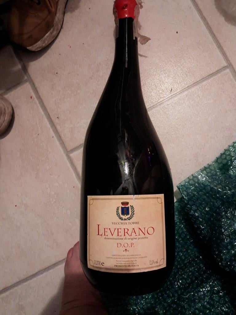 A vendre bouteille de 5 litres Leverano 2009, Enlèvement, Neuf