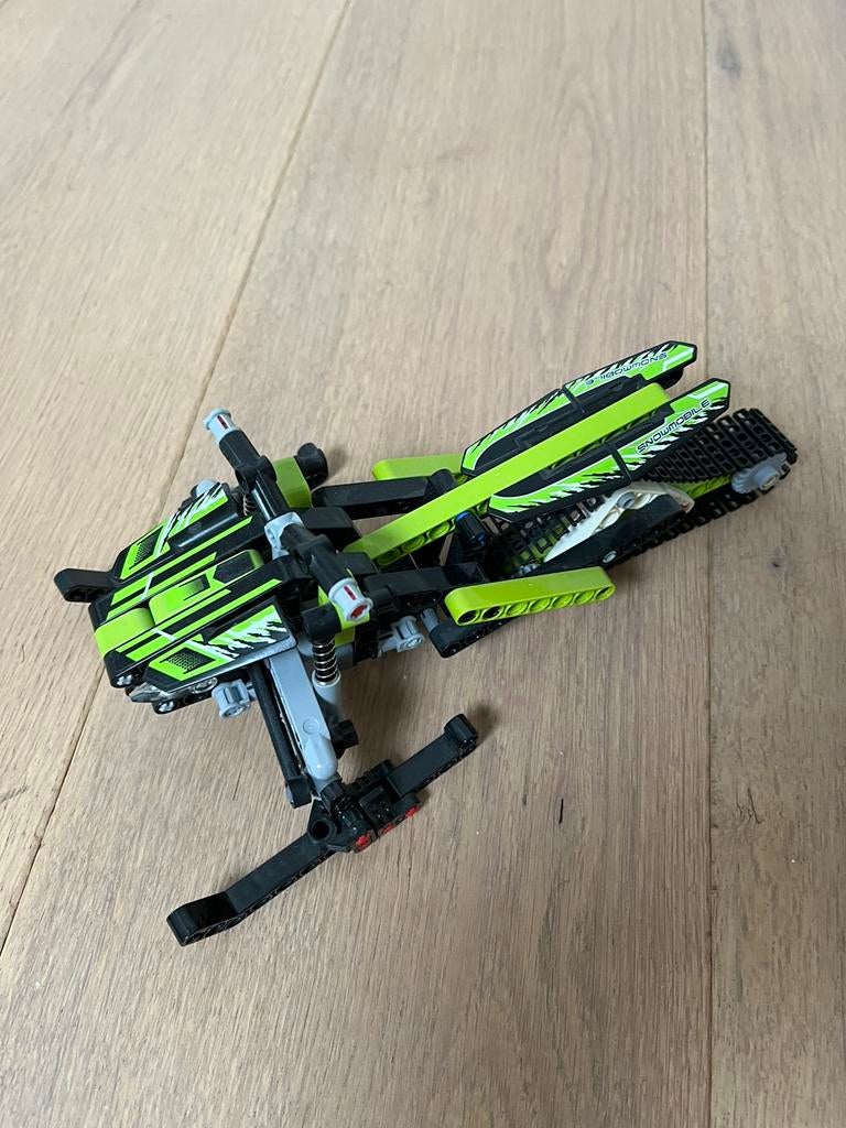 Lego Technic Sneeuwscooter/sneeuwmobiel 42021, Ophalen, Zo goed als nieuw, Complete set, Lego