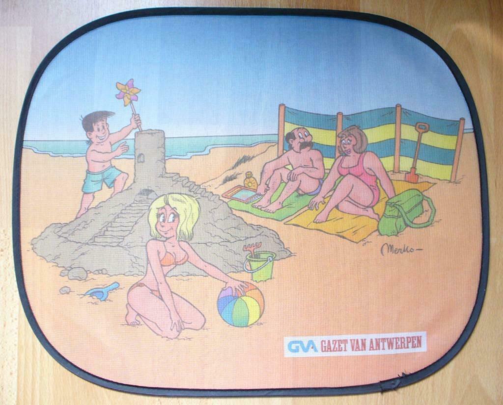 KIEKEBOES ZONNESCHERMEN - HBVL EN GVA - FANNY EN CO AAN ZEE, Meerdere stripboeken, Ophalen of Verzenden, Zo goed als nieuw, Merho