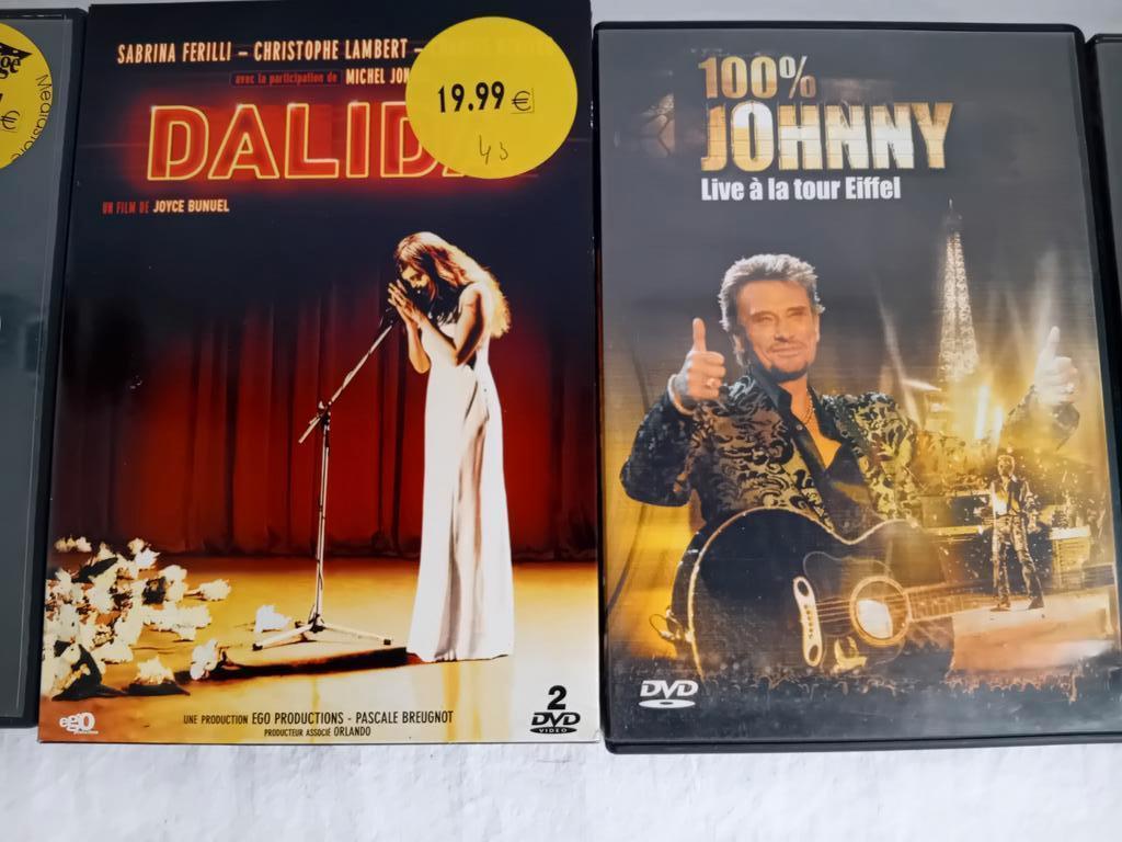 4 Dvd chansons, Tous les âges, Enlèvement ou Envoi, Utilisé, Autres types
