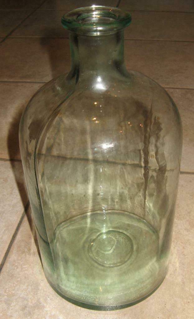oude glazen fles, Antiek en Kunst, Ophalen of Verzenden