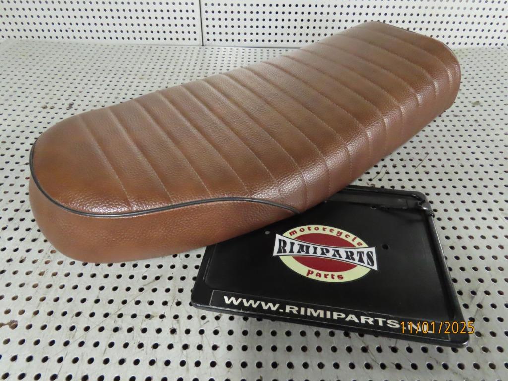 Caféracer zit / seat Z.G.A.N. / sier stitch / Buddyseat, Enlèvement ou Envoi, Neuf
