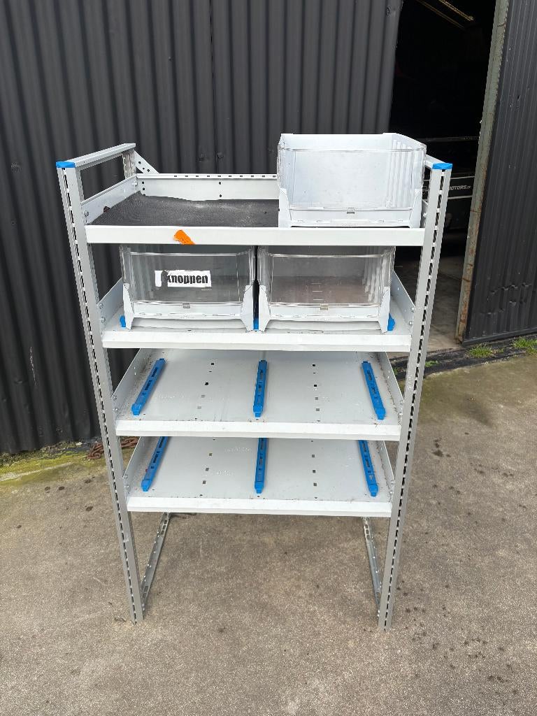 inrichtingsrek bestelwagen sortimo aluminium, Enlèvement