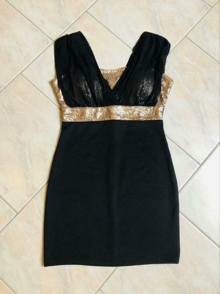 Robe, Autre, Zwart, Nieuw, Cocktailjurk