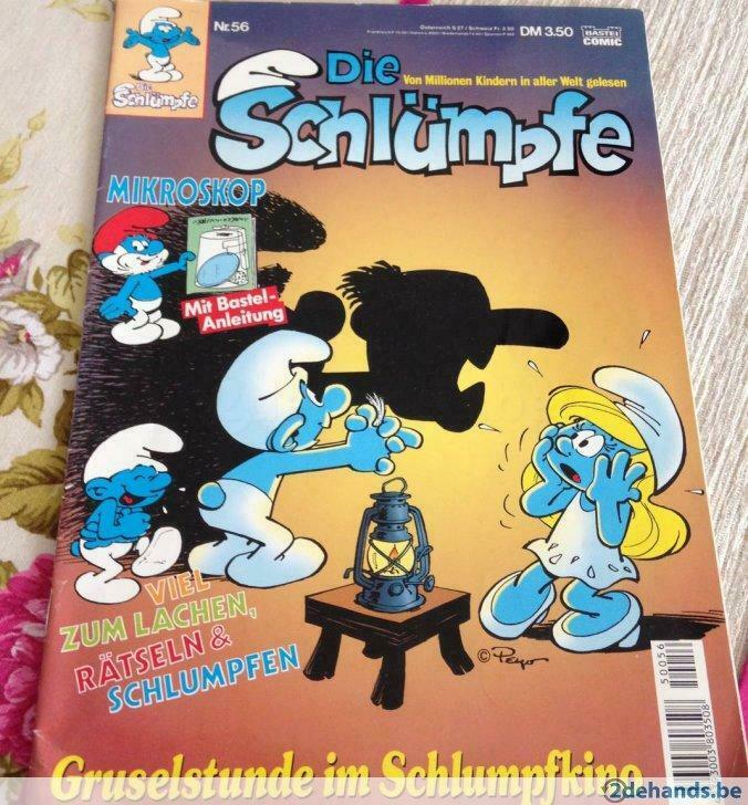 Die Schlümpfe stripverhaal, Verzamelen, Ophalen of Verzenden, Gebruikt