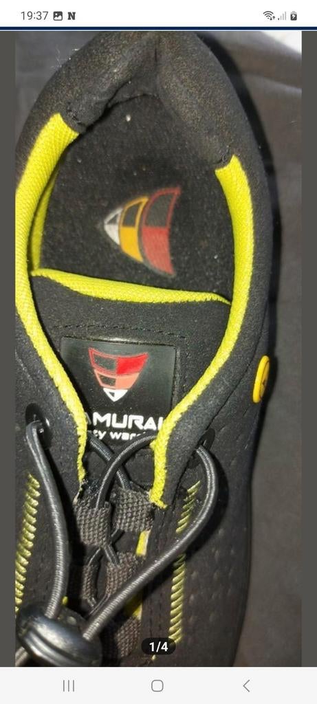 Chaussures de sécurité unisexes taille 38, Enlèvement ou Envoi, Comme neuf