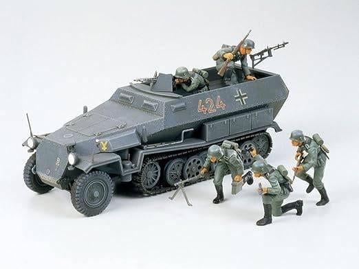 TAMIYA | SDKFZ 251 | LIVRAISON GRATUITE, Hobby & Loisirs créatifs, Modélisme | Voitures & Véhicules, Neuf, Tank, Tamiya, Envoi