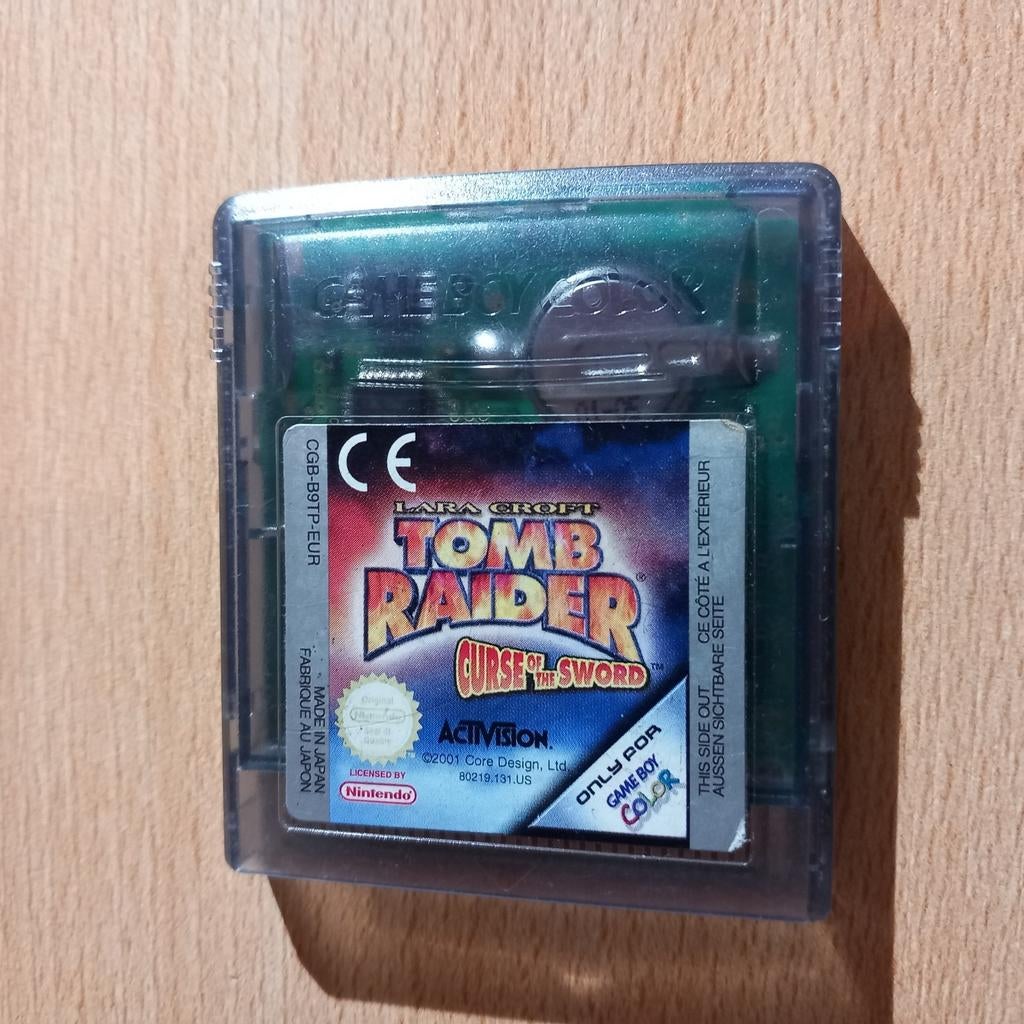 Tomb Raider Nintendo gameboy color, Games en Spelcomputers, Ophalen of Verzenden, Zo goed als nieuw