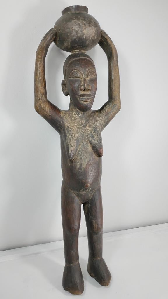 Groot standbeeld van het Lobi-ruimteschip, Burkina Faso, Antiek en Kunst, Kunst | Niet-Westerse kunst, Ophalen
