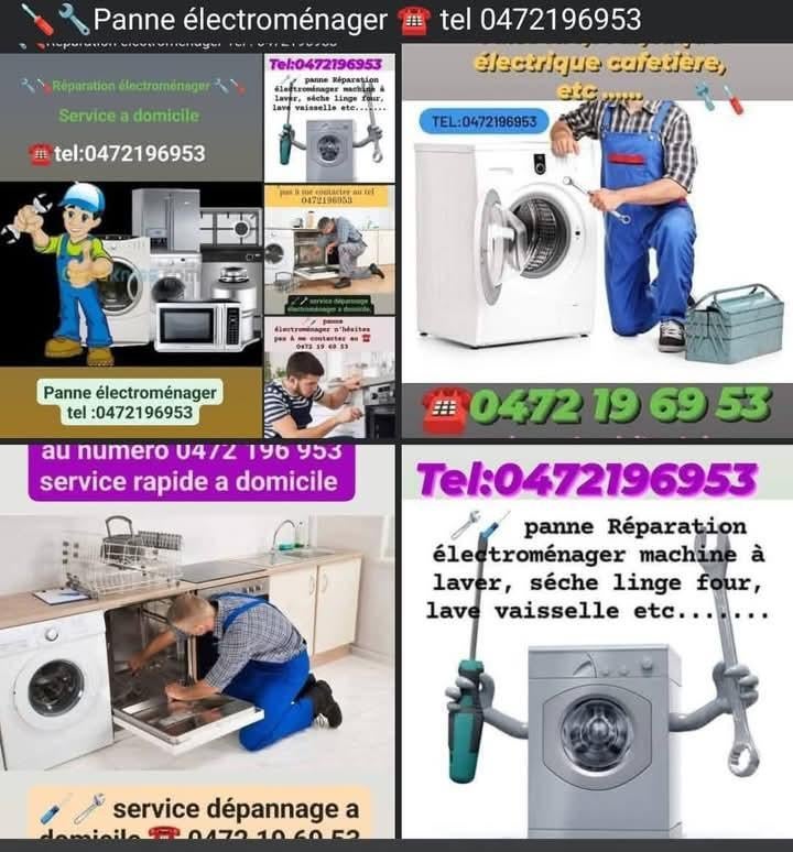 Réparation électroménager service rapide a domicile, Enlèvement ou Envoi