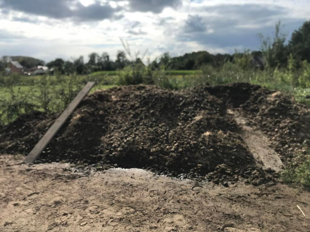 Gratis zuivere paardenmest zonder stro makkelijk op te laden, Ophalen, Compost