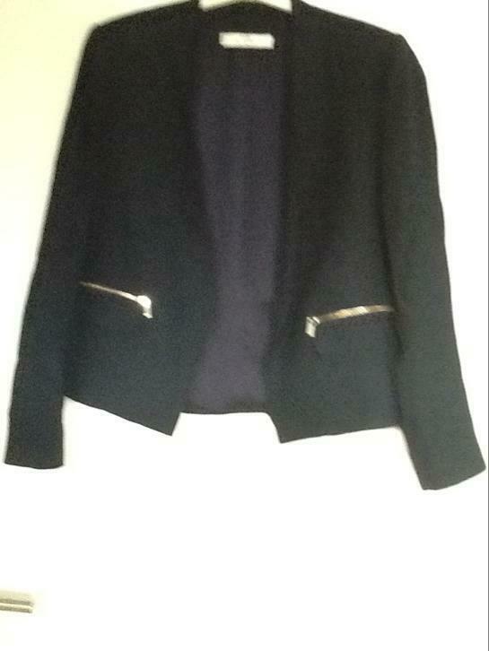 Mango jas, Blauw, Zo goed als nieuw, Jasje, Ophalen