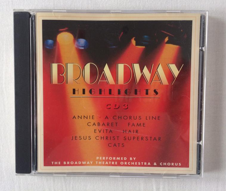 Broadway Highlights CD 3 verzamel CD musicals muziek, Ophalen of Verzenden, Gebruikt, Overige genres