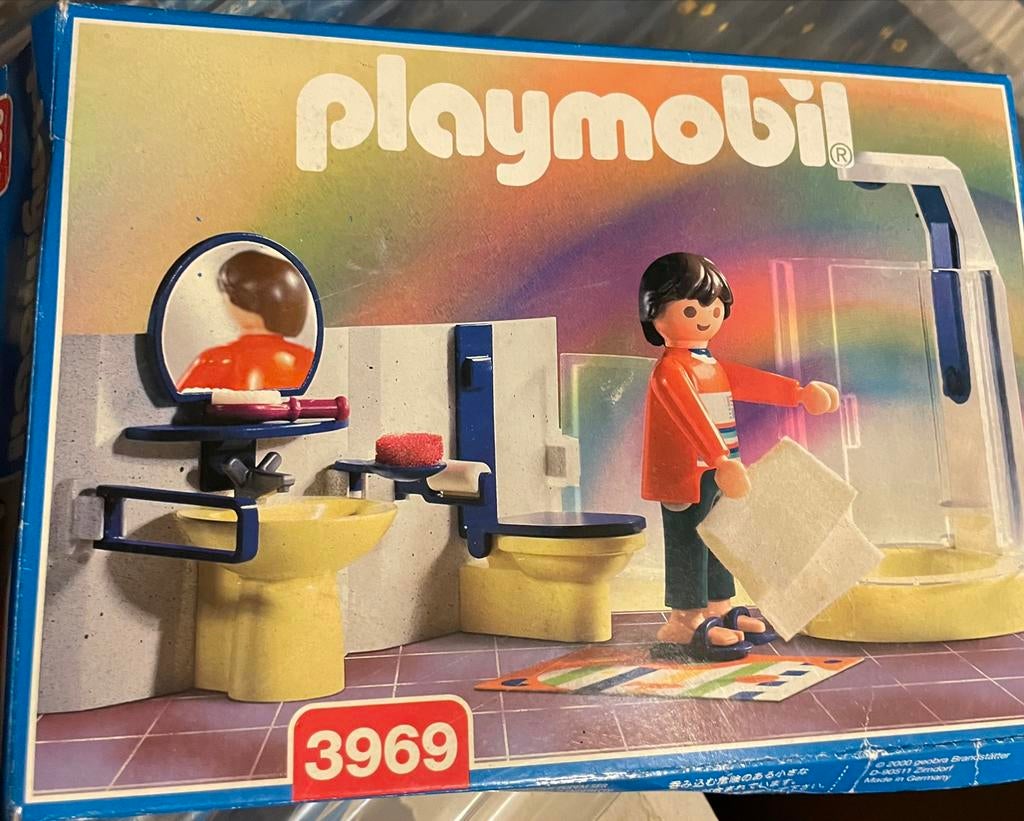 Salle de bain Playmobil 3969, Enlèvement ou Envoi, Utilisé