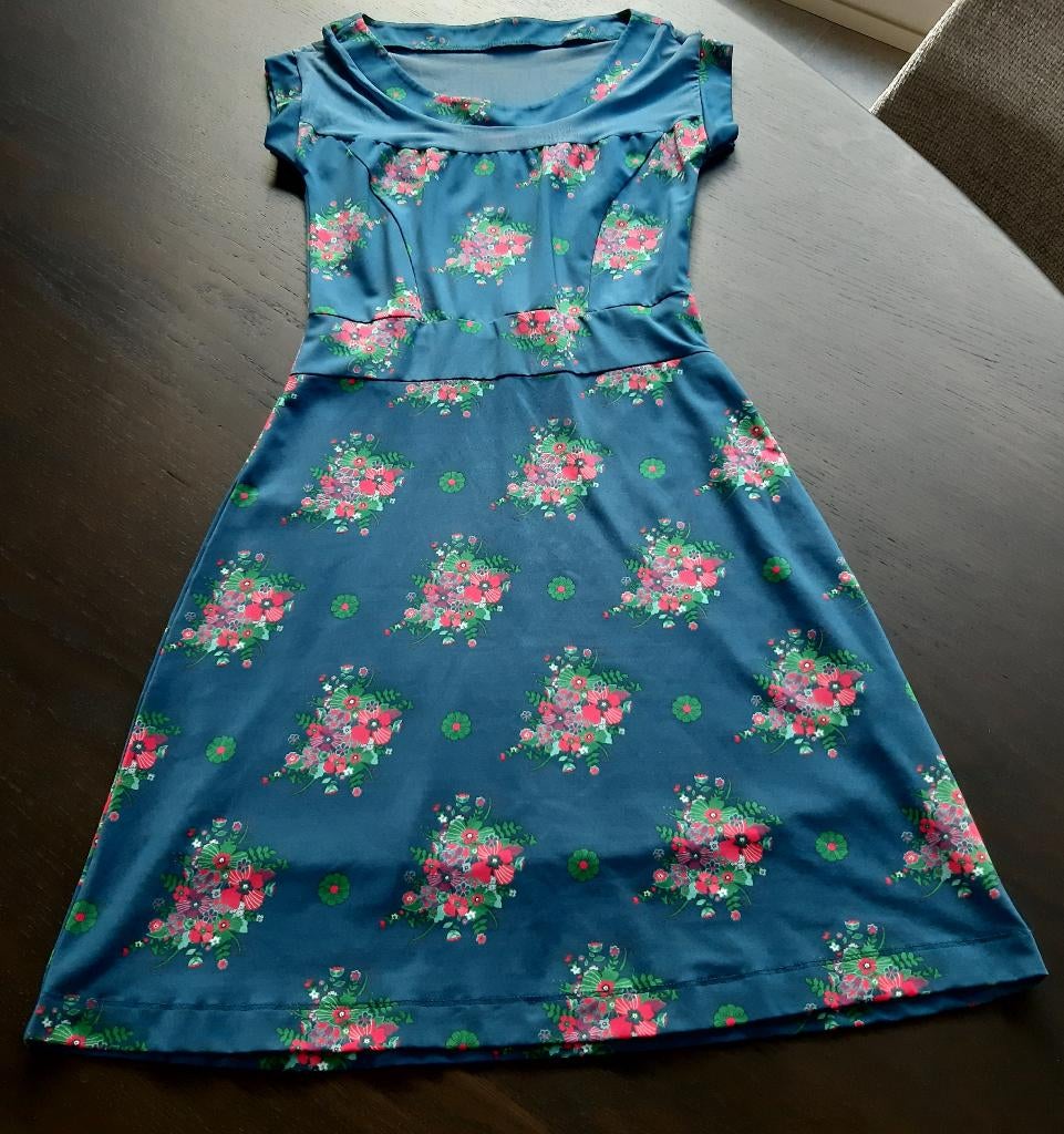 Fleurig kleedje Zoë Loveborn maat 38, Kleding | Dames, Jurken, Maat 38/40 (M), Groen, Ophalen of Verzenden