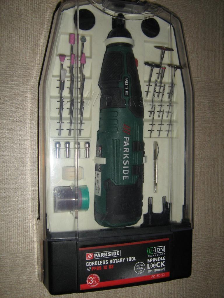 Parkside Cordless Rotary Tool PFBS 12 B2 -1.3Ah 12V Li-Ion, Variabele snelheid, Overige typen, Ophalen of Verzenden, Zo goed als nieuw